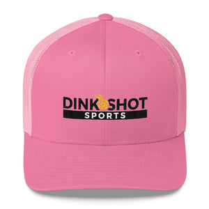 Pink Dink Shot Sports Trucker Cap