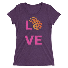 Ladies' Pink "LOVE" Pickleball Tee