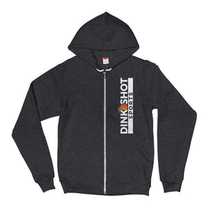 Pickleball Sizzle Fitted Full Zip Hoodie