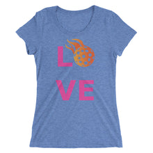 Ladies' Pink "LOVE" Pickleball Tee