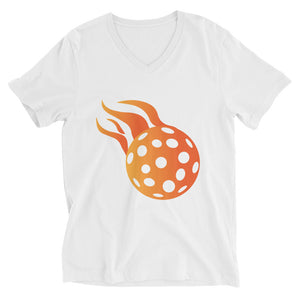 Pickleball V-Neck Cotton T-Shirt