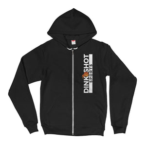 Pickleball Sizzle Fitted Full Zip Hoodie