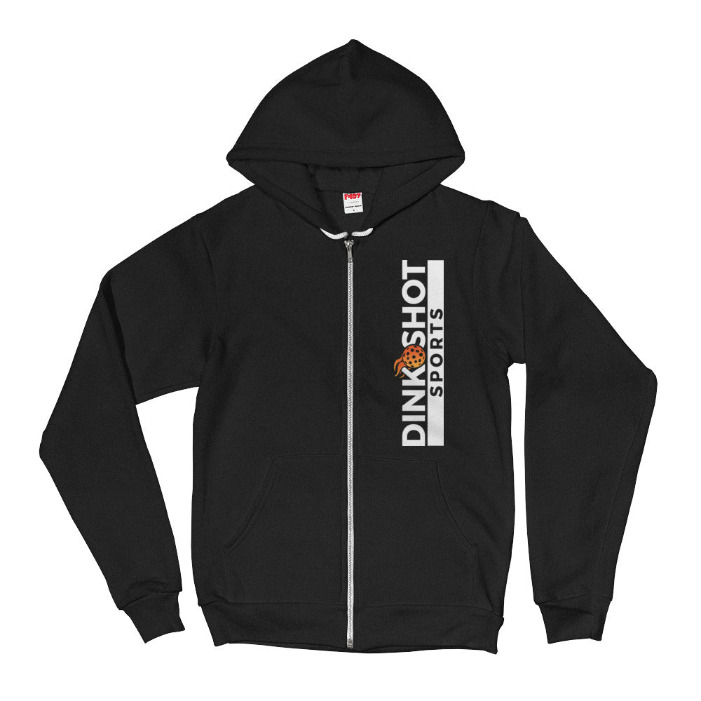 Pickleball Sizzle Fitted Full Zip Hoodie