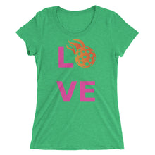 Ladies' Pink "LOVE" Pickleball Tee