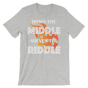 "Down the Middle..." Men's Pickleball t-shirt