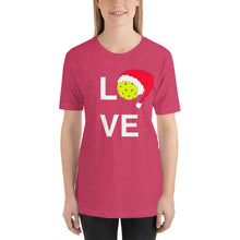 Pickleball Love Holiday Short-Sleeve Unisex T-Shirt